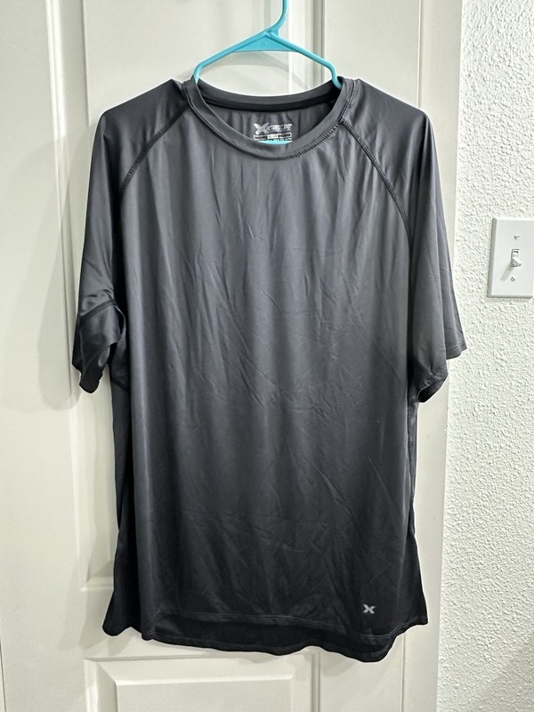 Xersion Men’s 3-Pack Performance Lightweight Tee Size XL Blue Grey White gallery
