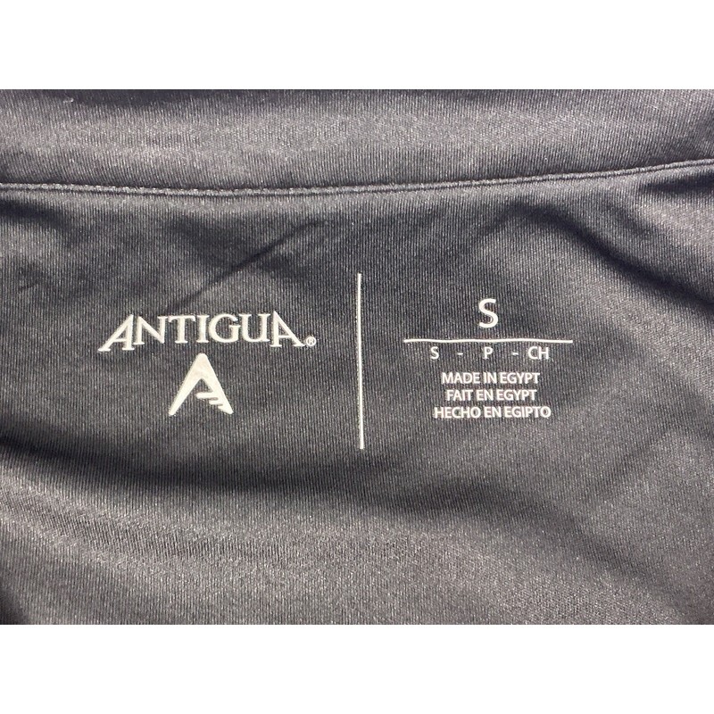 Super Bowl LII Mens SM Black Quarter Zip Pullover Antigua NFL Team Apparel gallery