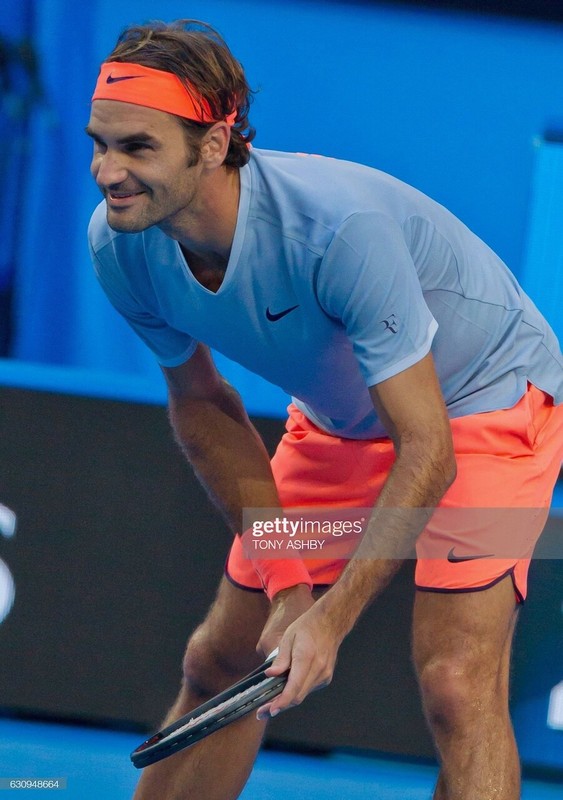 Nike Roger Federer RF 2017 Perth Hopman Cup Tennis Shirt Rafa Nadal Vapor Large gallery