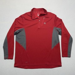 Vintage Nike ACG Jacket Youth XXL 1/4 Zip Pullover Fleece Lightweight Red