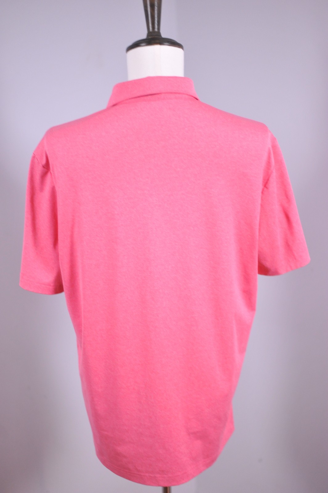 Adidas Golf Performance Polo Shirt Pink Heather Chicago Highlands Men's Medium M gallery