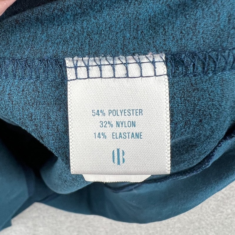 Holderness & Bourne Westland Quarter Zip Pullover Stretch Large Mens Blue Golf gallery