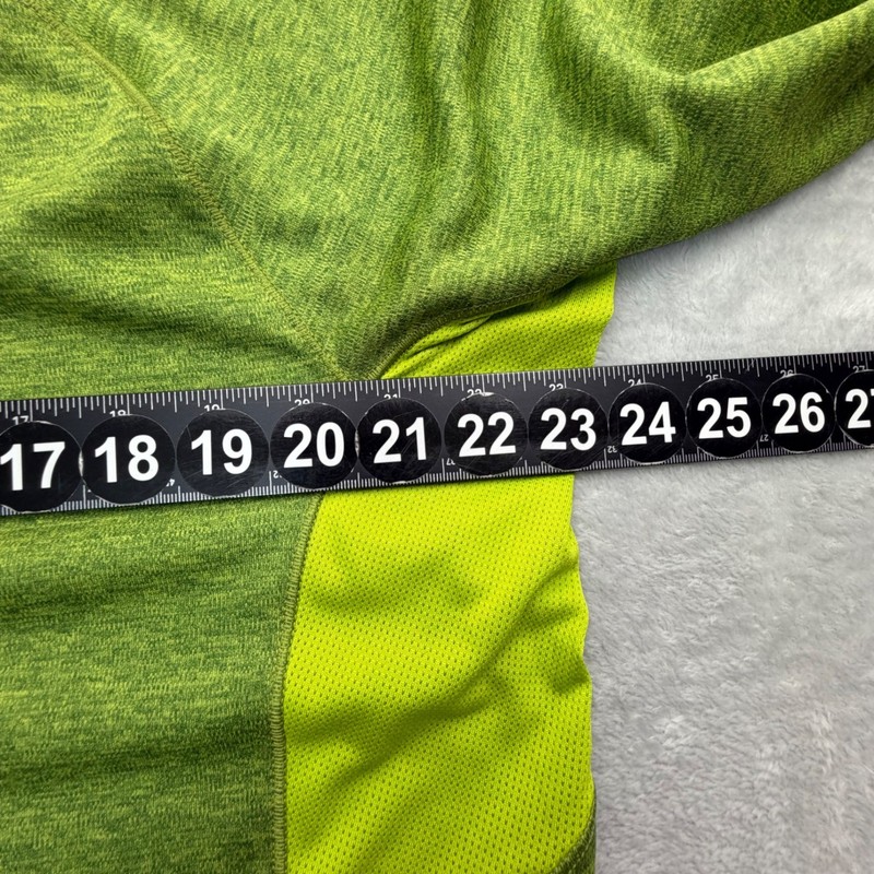 North Face 1/4 Zip Pullover Mens Large Green Active Impulse FlashDry NEW gallery