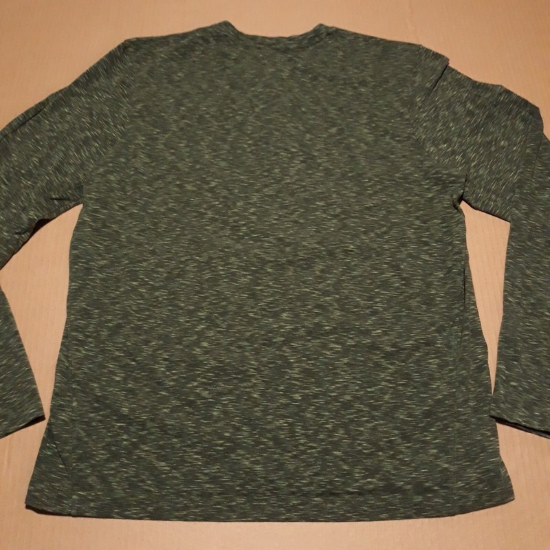 Rhone Performance Henley Green Pima Stretch Blend Shirt Men's Large Pullover gallery