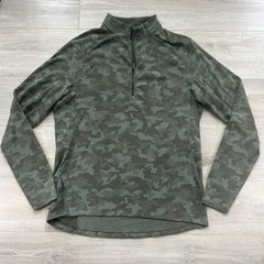Lululemon Surge Warm 1/2 Zip Pullover Mens Large Camo Heritage Olive Sage