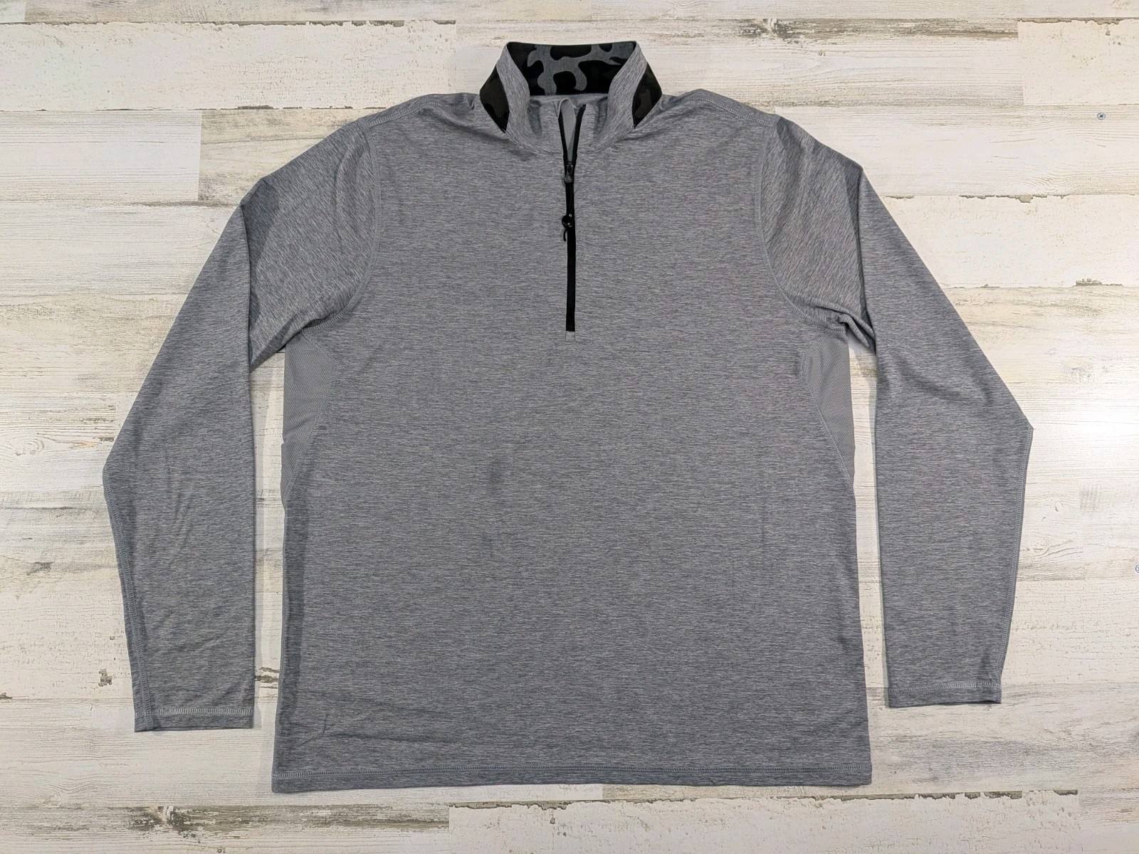 Greyson Sweater Mens Extra Large Gray Performance Quarter Zip* gallery