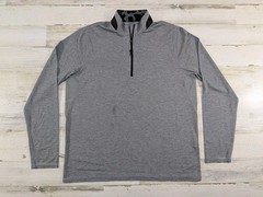 Greyson Sweater Mens Extra Large Gray Performance Quarter Zip*