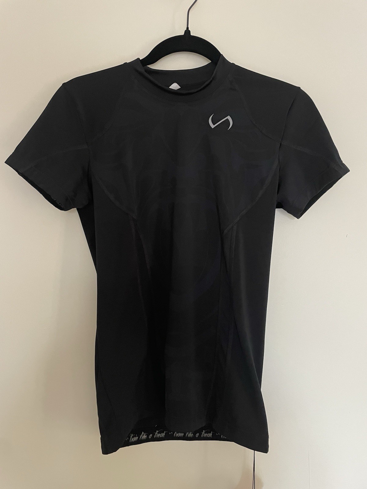 TLF Infinity Performance Gear Men's Black Athletic T-Shirt S Breathable Stretch gallery