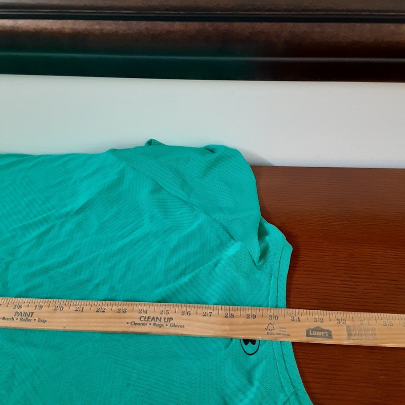 Under Armour Performance Tech Vented Tee Shirt Mens 3XL Loose Aqua Blue gallery