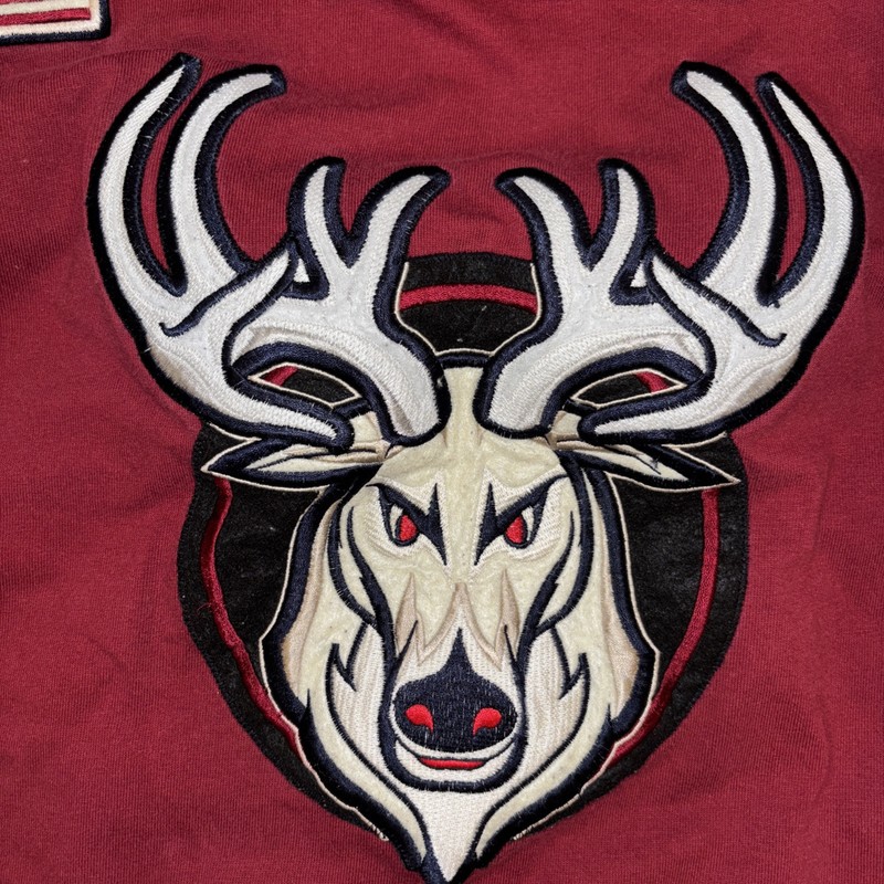 Cabela’s Wild Bucks Hockey Jersey Men’s XL Maroon Deer Buck 61 Sports Outdoors gallery