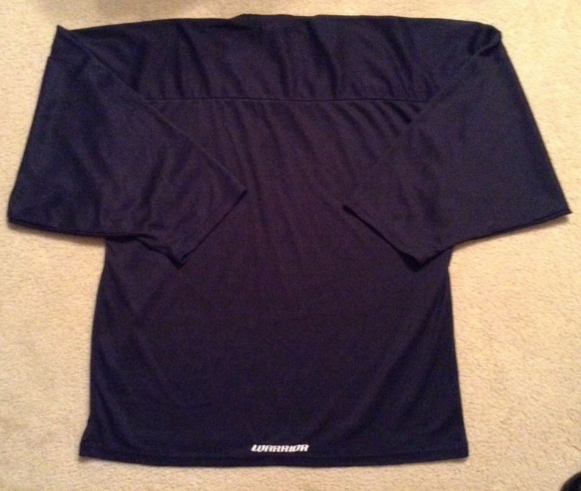 VGC! Authentic Warrior Men's Blue Athletic Shirt Size L Great Style! gallery