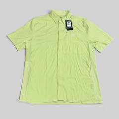 Under Armour Fish Pro Hybrid Woven Button Up Shirt Men’s Large 1383571 391 NWT
