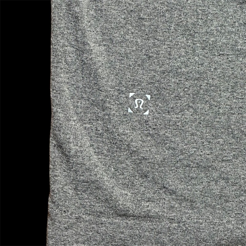 Lululemon Metal Vent Tech Athletic Performance Gray Mens Polo Shirt Size M gallery