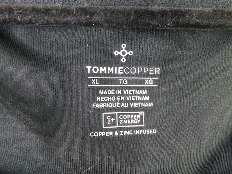 Tommie Copper Shirt Mens XL Black Copper Znergy Full Zip Compression Athletic gallery