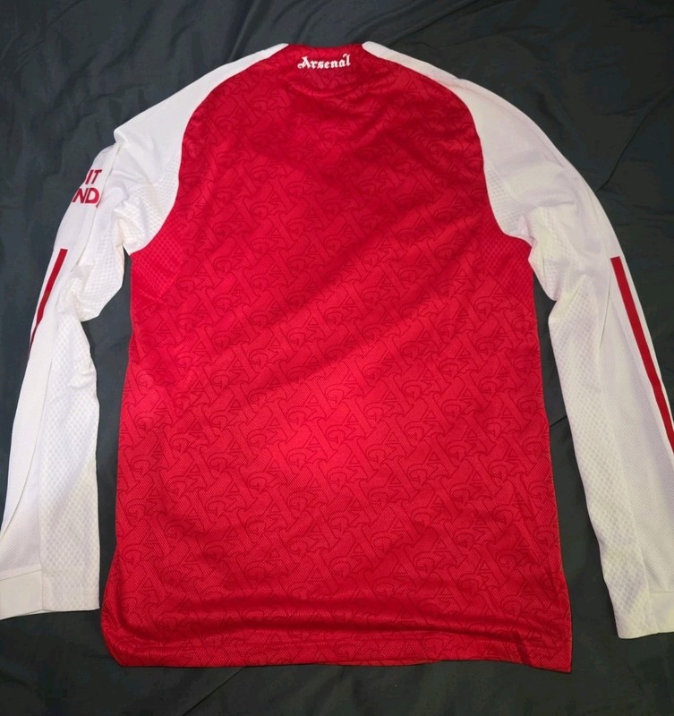 Long Sleeve Authentic Player Arsenal 25/26 Home SMALL Shirt Jersey 2025 Soccer gallery