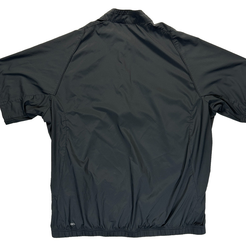 Adidas ClimaProof Charlotte 49ers Pullover Windshirt XL Black 1/4 Zip Short Slv gallery