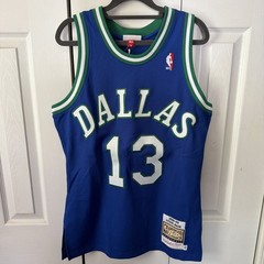 MITCHELL & NESS NBA AUTHENTIC JERSEY DALLAS MAVERICKS 98 STEVE NASH Size S