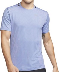NIike TECHKNIT Wild Run Running SHIRT TOP T TEE CJ5814 418 Men’s L LARGE Blue
