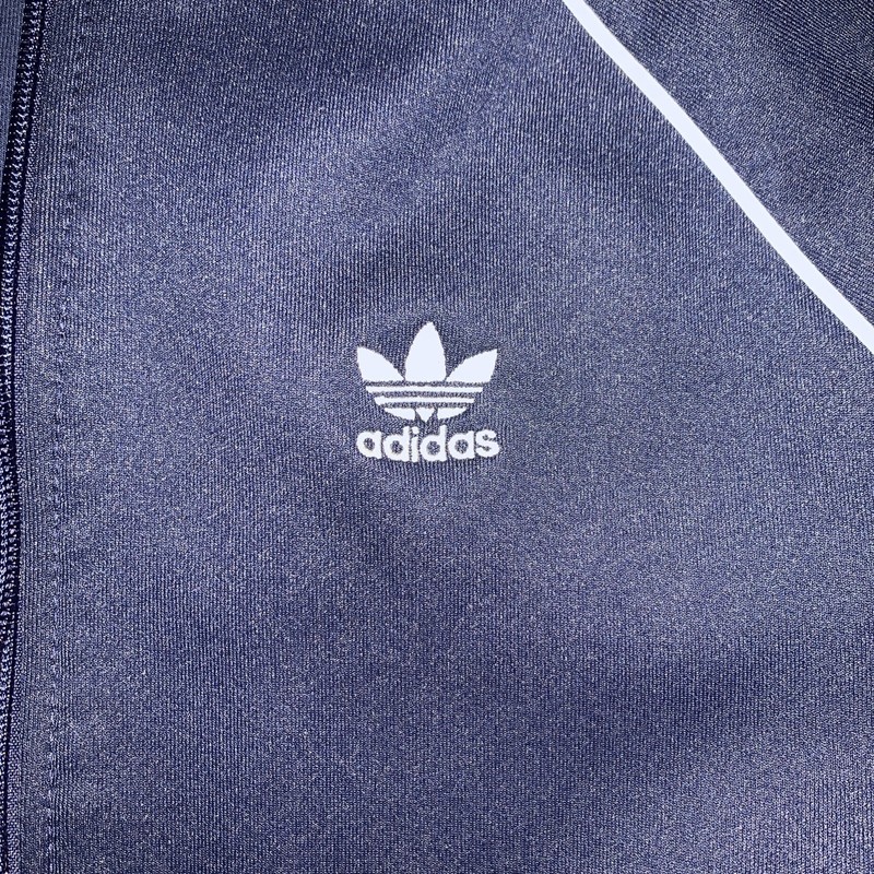 Adidas Originals Navy Blue White Track Jacket and Pants (S) Full Zip gallery