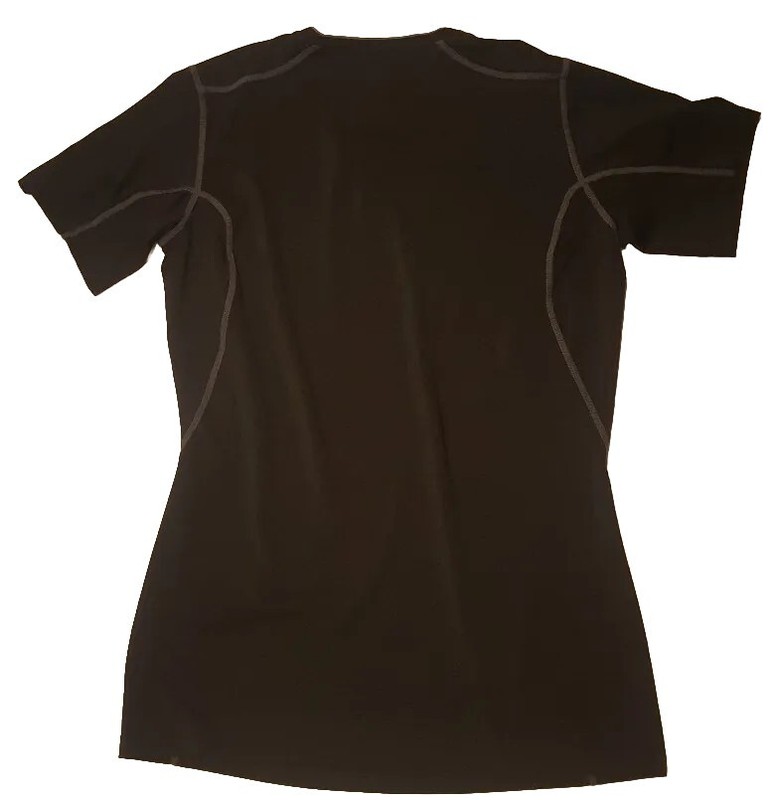 Nike Pro Fit Black Sports T Shirt Men's Medium Authentic Atheletic Fit Stretchy gallery