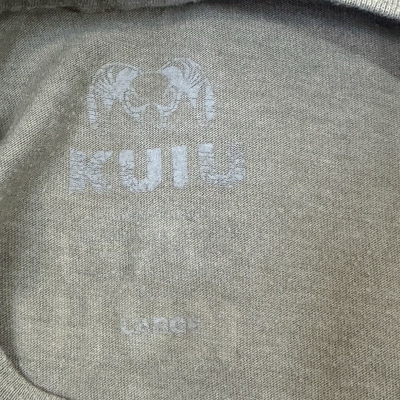 KUIU T Shirt Crewneck Gray Stretch Back Logo Alaska Hunting Outdoor Men L *Flaws gallery