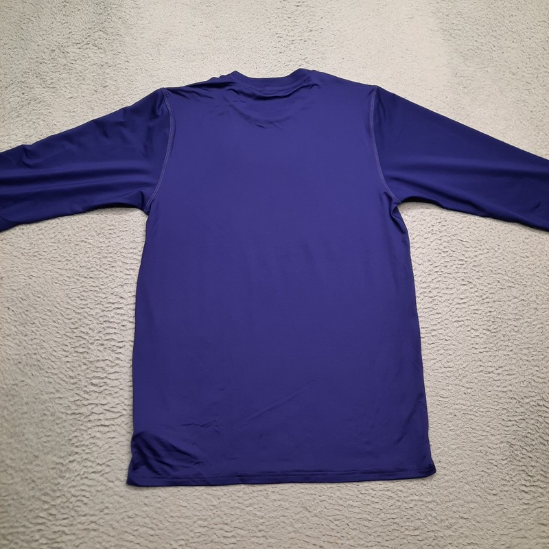 Adidas Fielder's Choice 3/4 Sleeve Shirt Men's Medium Purple Baseball IS9753 gallery