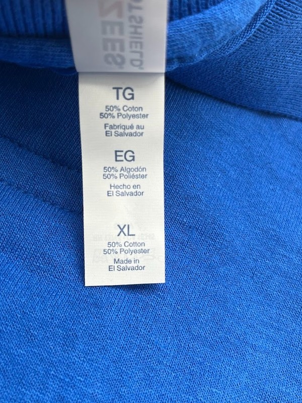 Jerzees Mens Spotshield Long Sleeve Jersey Polo Shirt 437ML Royal Size XL gallery