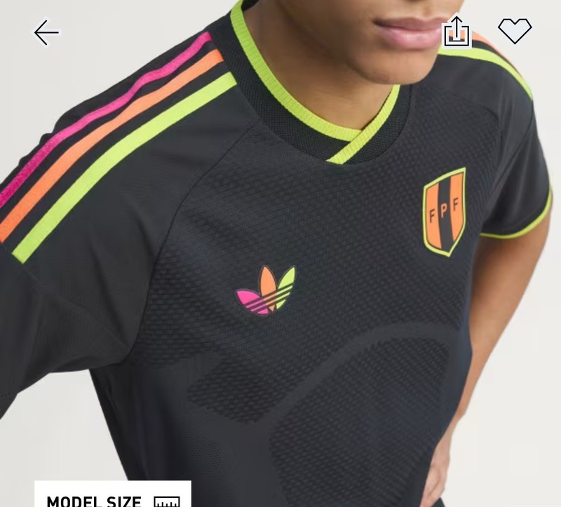 adidas men Peru 26 Away Authentic Jersey game worn gallery
