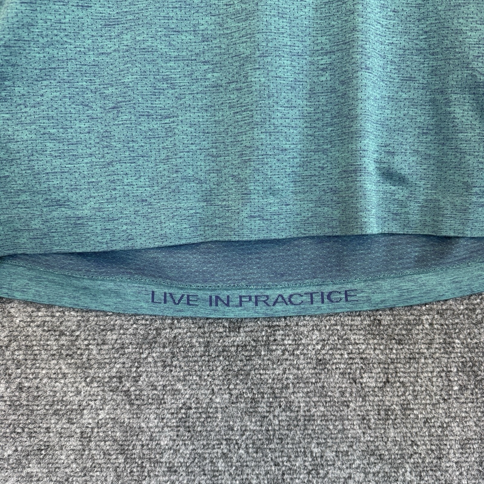 Lululemon Metal Vent Tech Shirt Men’s L Heathered Green Purple Short Sleeve gallery