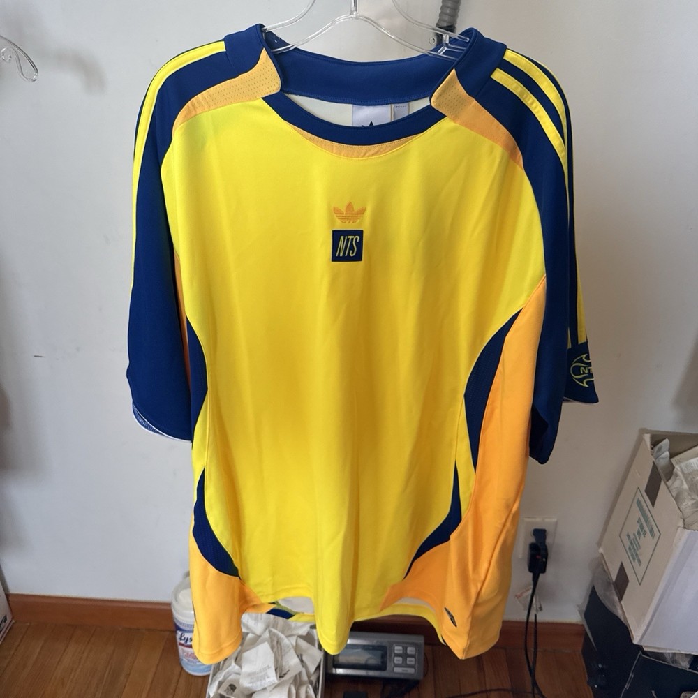 adidas NTS TG Jersey 2 Soccer Shirt Men’s Size: Large Yellow JI5146 NWT