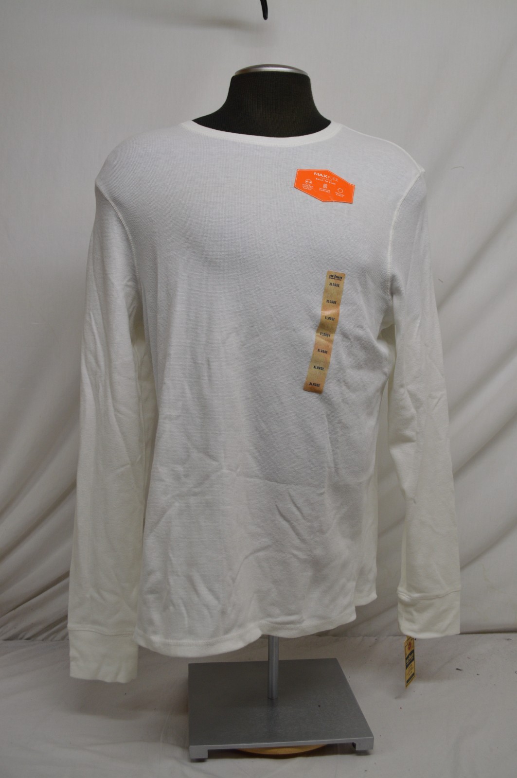NEW Urban Pipeline Men's MaxFlex Thermal Shirt Size XL White Stretch NWT gallery
