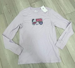 NWT Nike Sportswear Men’s Small Graphic Long Sleeve Purple T-shirt HJ0588-537
