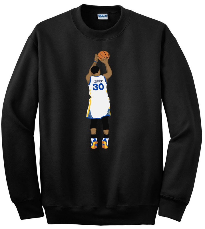 BLACK Steph Curry Golden State Warriors "Curry Pic" shirt Hooded SWEATSHIRT gallery