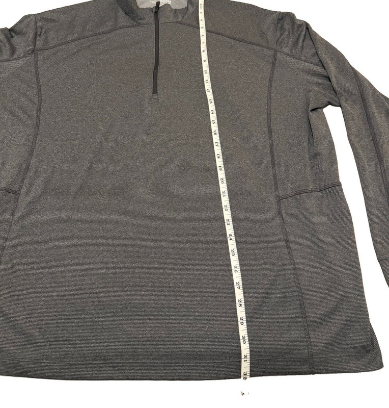 Columbia Golf Omni-Wick 1/4 Zip Pullover Mens 3XL Gray Long Sleeve Jacket gallery
