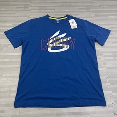 Under Armour Steph Curry Champ Mindset T Shirt Men XL Short Sleeve Crew Blue $40