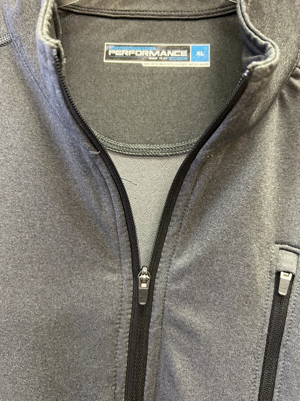 Roundtree and Yorke Performance 1/4 Zip Gray XL gallery