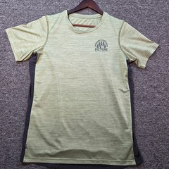 Picture Organic Clothing Shirt Men Medium Green Black Expedition Hiking Gorpcore