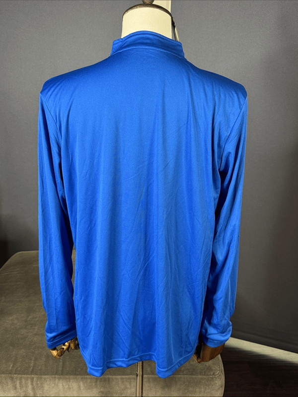 Men's Admiral Athletic Quarter-Zip Pullover Cobalt Blue VaporDraw MEDIUM NWT gallery