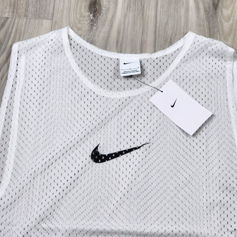 Nike Dri-Fit Park20 Training Bib/Vest White Unisex Large New gallery
