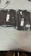 ALO Accolade Quarter Zip Pullover – Black Size L