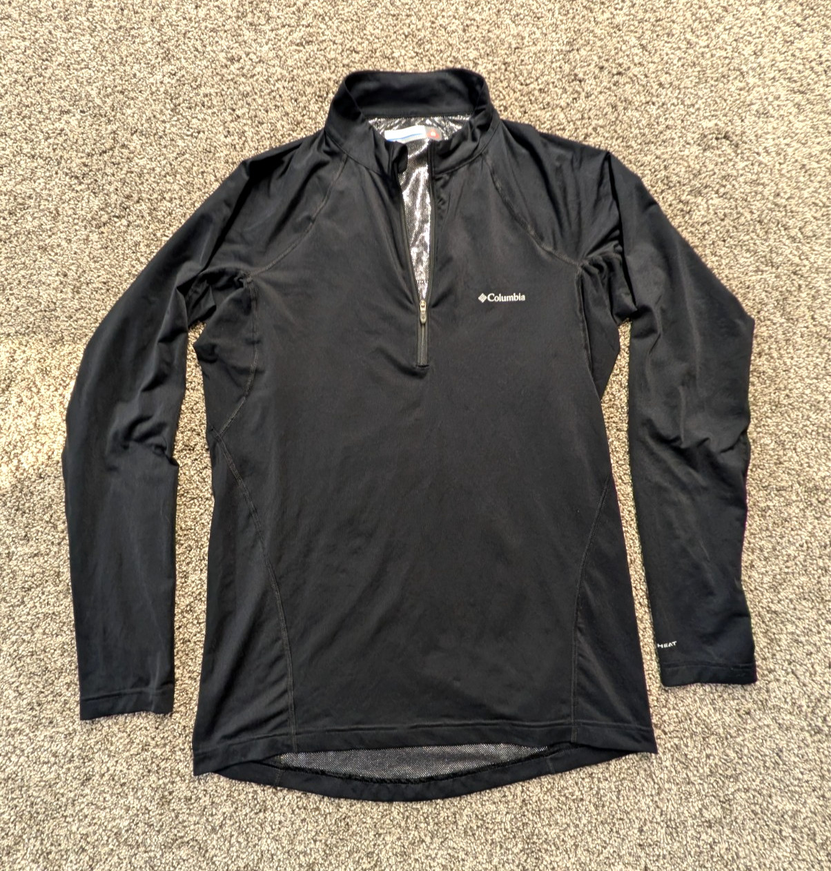 Columbia Omni Heat Thermal Reflective Baselayer - Black Mens Large gallery