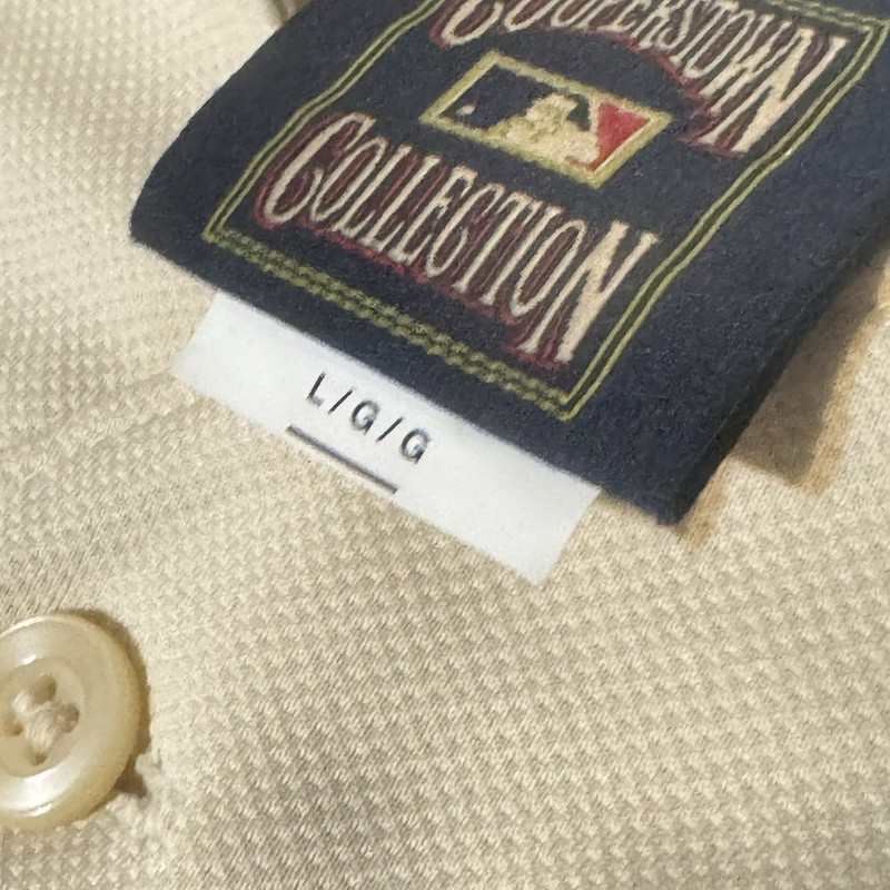 Texas Rangers Cooperstown Throwback Jersey Mens L No Name gallery