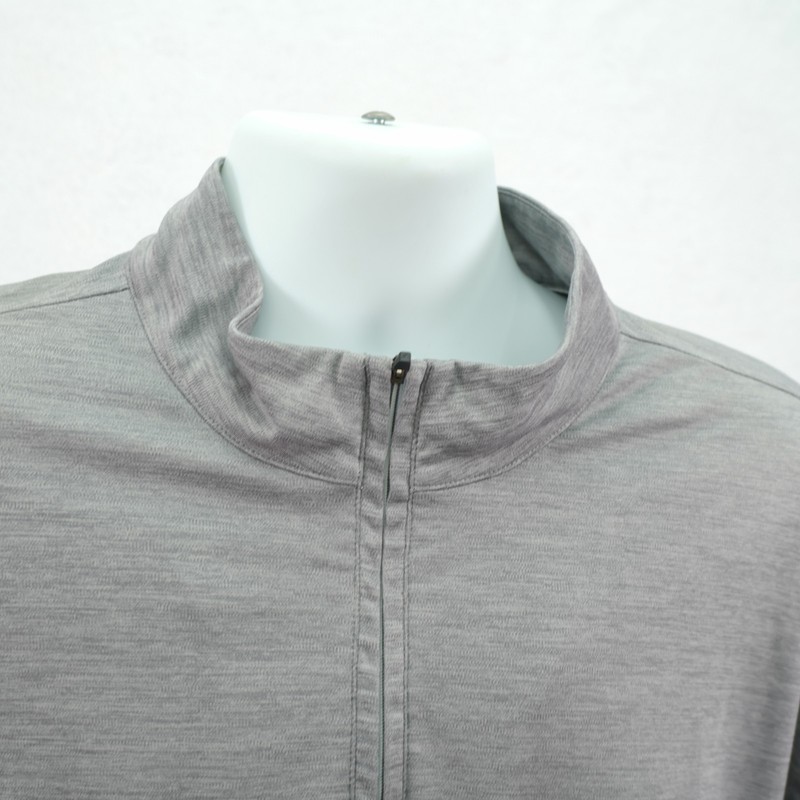Donald Ross Pullover Quarter Zip Pullover Gray Men's Athleisure -XL- gallery