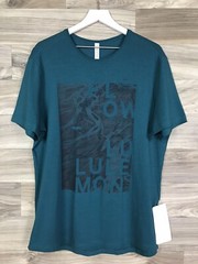 Lululemon 5 Year Basic T Shirt *Vitasea Size L Flowy River Laguna LGUN 82900