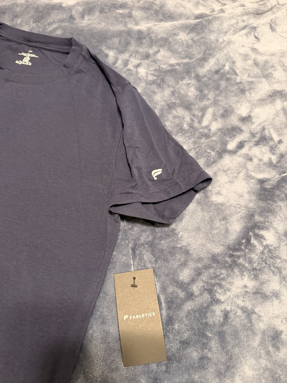 Fabletics The 24-7 Deep Navy L Tee gallery