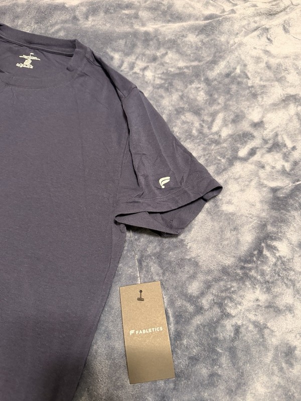 Fabletics The 24-7 Deep Navy L Tee gallery