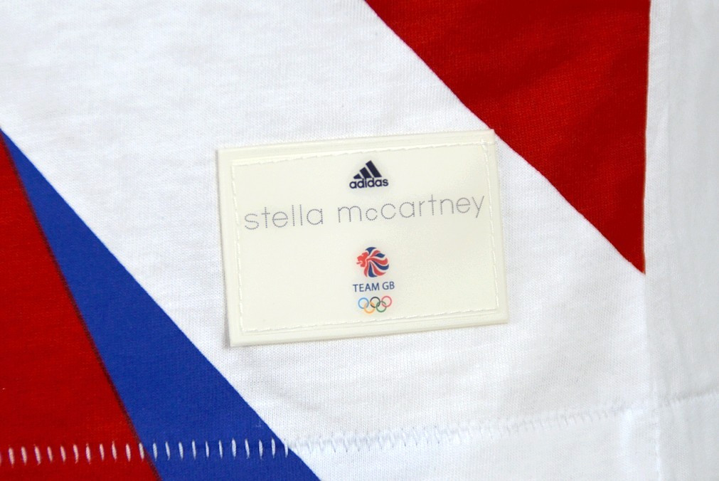 Adidas Olympia UK Men's T-Shirt Stell McCartney White/Blue/Red S-XXL gallery