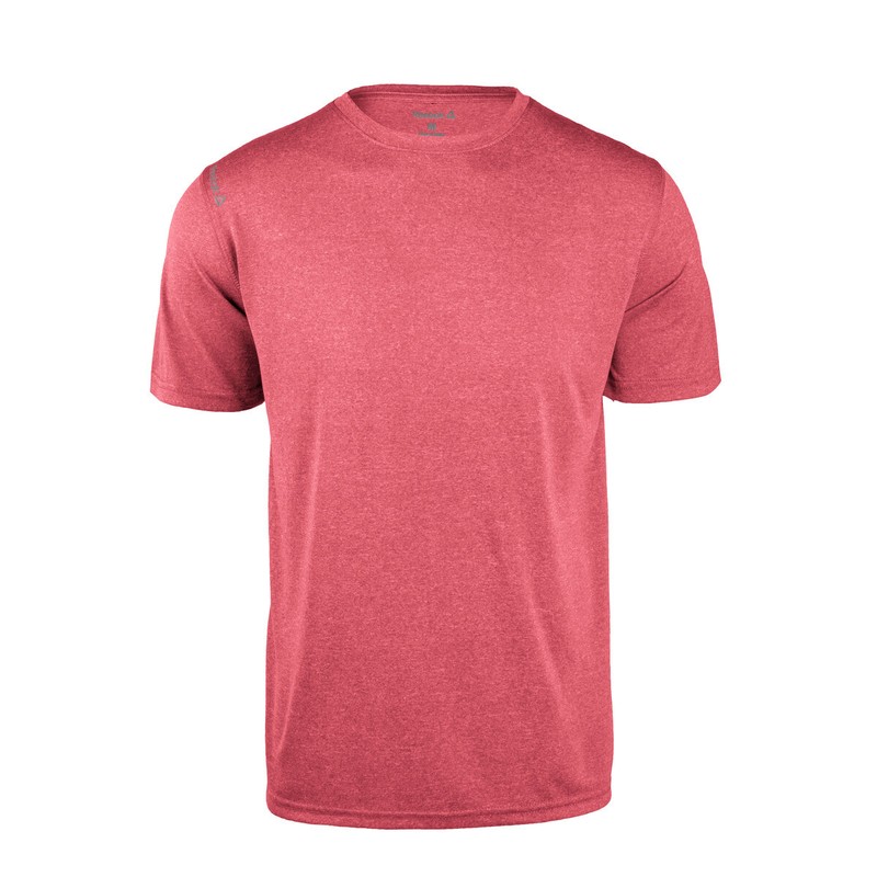 Reebok Mens 100% Polyester dri-fit T-shirt Work out Gym S-3XL, 4XL 5XL Sport Tee gallery
