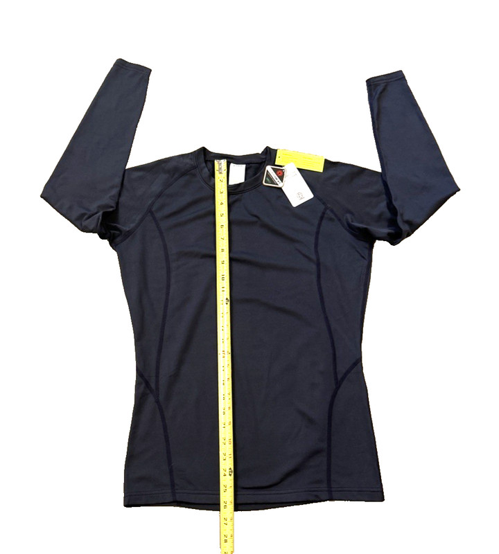 TESLA Active Wear Pullover Jersey Top M Hyper-Dri Dark Gray Long Slv Teslagear gallery