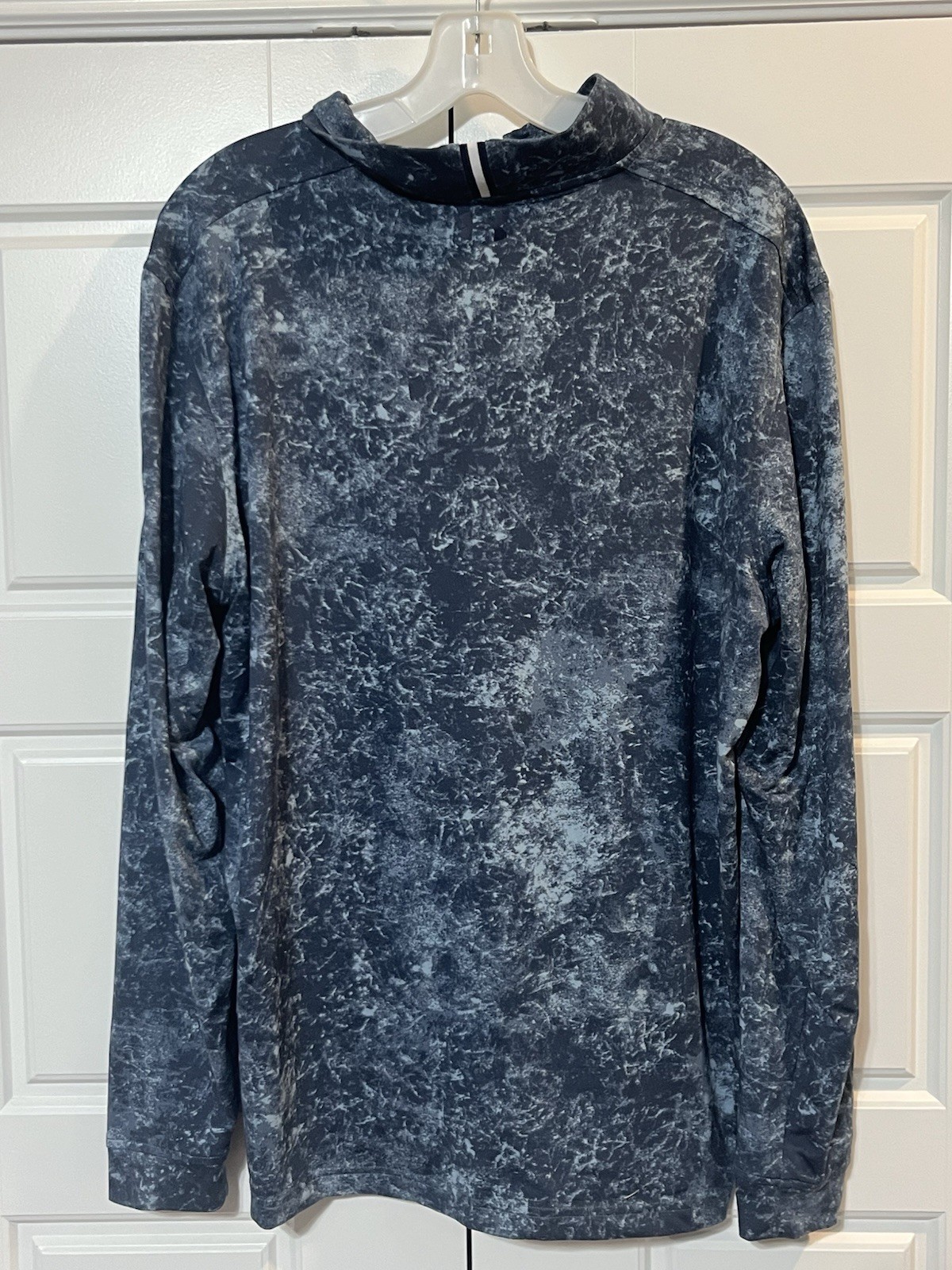 Under Armour Pullover Men Large Blue Dri Fit Quarter Zip Topgolf Lightweight gallery